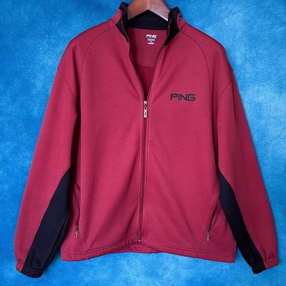 PING Performance Dynamics Full-Zip Golf Fleece, M - Picture 1 of 3
